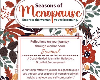 ¿Cuándo me perdí a mí misma? Diario y cuaderno de trabajo sobre las etapas de la vida para la sanación emocional, el autodescubrimiento y la reflexión en la mediana edad (PDF imprimible)