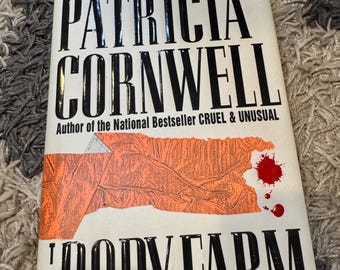 Body Farm by Patricia Cornwell (1994, Hardcover)