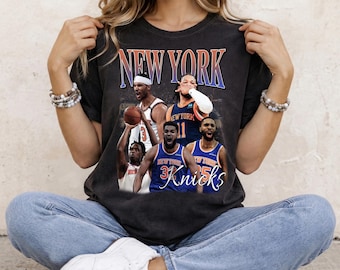 Brunson Anunoby Hart Towns Robinson Comfort Colors Vintage T-Shirt, Basketball Player Graphic Unisex Shirt, Retro 90's Basketball Fans Gift