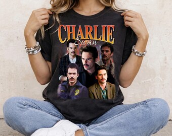 Charlie Swan Comfort Colors Vintage T-Shirt, Billy Burke Graphic Unisex Shirt, Bootleg Retro 90's Fans Team Charlie Tee Gift