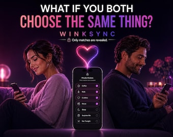 Couples Date Night Game, Private Mood Match App (Digital Download)