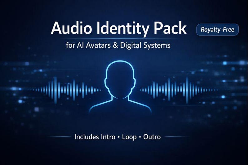 Audio Identity Pack for AI Avatars – Intro Neutral Loop and Outro ...