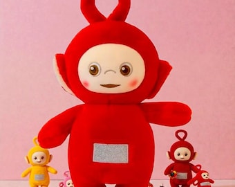ヴィンテージ90年代の赤と黄色のテレタビーズぬいぐるみ - Etsy 日本