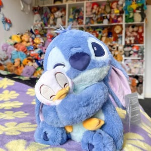 Peluche di Stitch – Lilo & Stitch, morbido peluche, simpatico animale di peluche Disney Anime, cuscino da divano, regalo per bambini