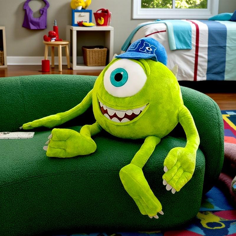 Kith x Disney Pixar Mike Wazowski Pillow Disney Kith for Pixar
