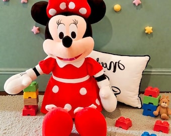 Mickey & Minnie Mouse Plush Toys • Donald Duck•  Daisy Duck • Goofy • Pluto • Stuffed Animals • Cute Cartoon • Kids Gift •  Room Decor