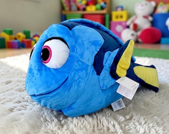 Finding Nemo Dory Plush Toy Set • Clown Fish Stuffed Animal • Cute Cartoon Fish Plushies • Soft Kawaii Doll Kids Gift Room Decor
