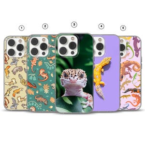 Gecko pet Handyhülle Schutzhülle für iPhone 16e, 17 Pro Max, 17 Air, Samsung S25 Edge, A16, Pixel 10, 9A