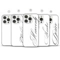 Calligraphy word Phone Case Aesthetic heavenly cover for iPhone 16e, 17 Pro Max, 17 Air, Samsung S25 Edge, A16, Pixel 10, 9A product logo