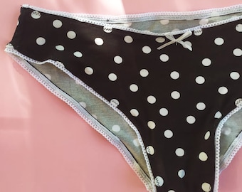 Babyhug 100% Cotton Knit Floral & Polka Dots Printed Panties Pack of 3 - Pink & White