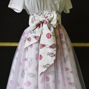 Bonbon sweets tulle tutu skirt - women tulle skirts