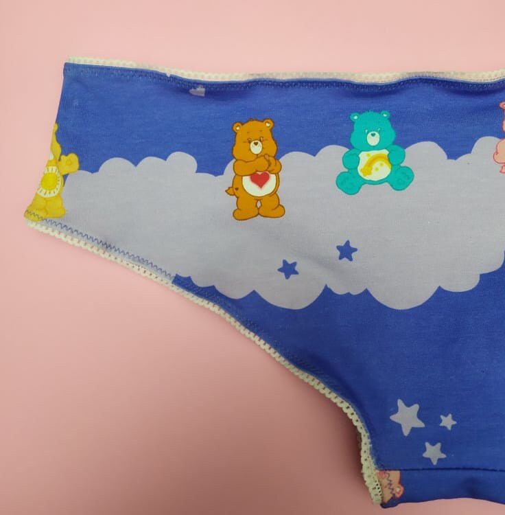 Cute Bears Panties Bear Picture Panties Handmade Cotton Etsy Norway