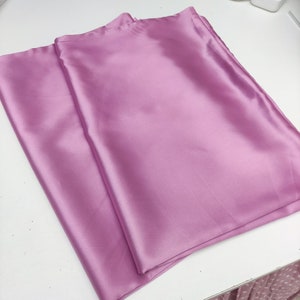 Pink purple satin pillow covers set of 2 image 1