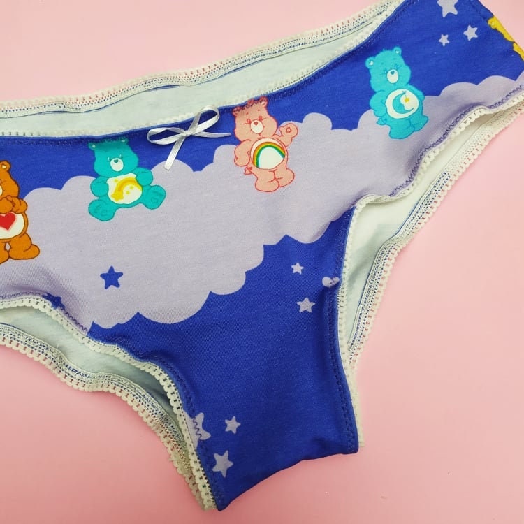 Cute Bears Panties Bear Picture Panties Handmade Cotton Etsy Norway