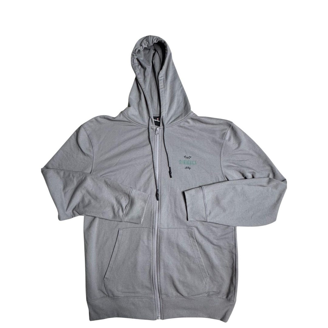 Y2K Airwalk Graphic Full Zip Hoodie L Skull Skater Streetwear - Etsy