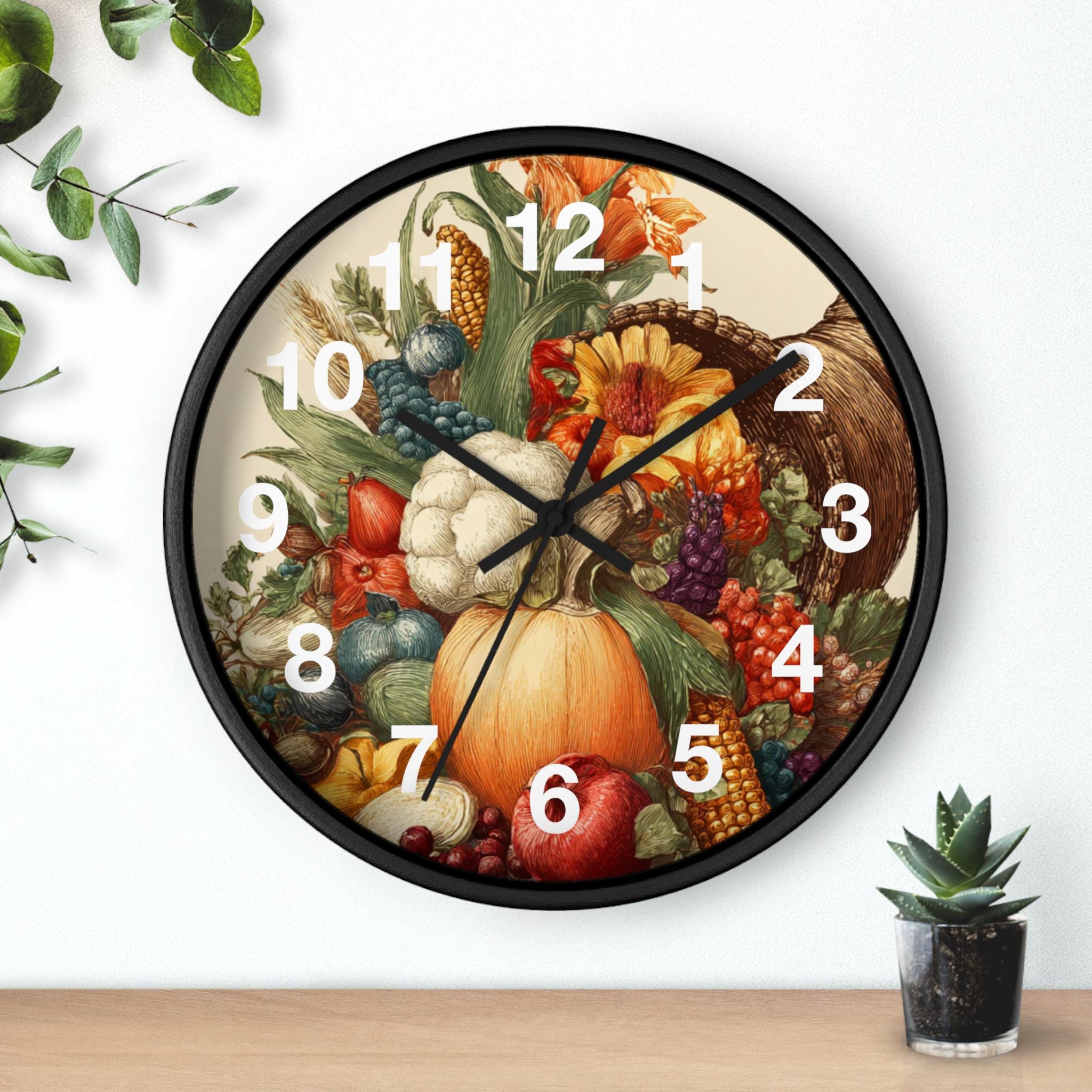 CORNUCOPIA 置き時計 Cornucopia Clock - Etsy