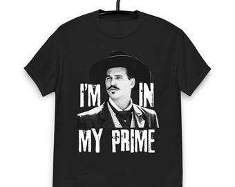 T-shirt Graphique Say When - Citation Doc Holliday - Coupe Régulière Unisexe - Neuf Avec étiquettes