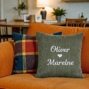 Cord Kissen mit Einsatz, weiches dekoratives Kissen für Home Decor