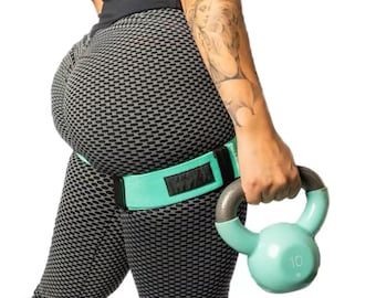 Green BFR Glute Bands | Blood Flow Restriction Training Bands | Hip Thrust Squat and Lunge Resistance Bands for Home and Gym Workouts