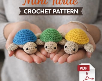 Cadeau gehaakte schildpad | Schattige handgemaakte gevulde schildpadknuffel | Amigurumi-zeeschildpad | Gehaakt babyschildpadspeelgoed | Kinderkamerdecoratie zeedieren