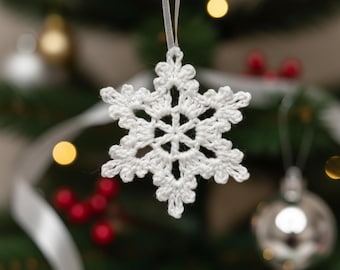 Haakpatroon kerstsneeuwvlok – amigurumi-motief winterster (pdf-download)