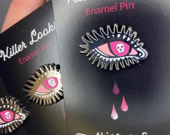 Eye Pin / 'Killer Looks' / Enamel