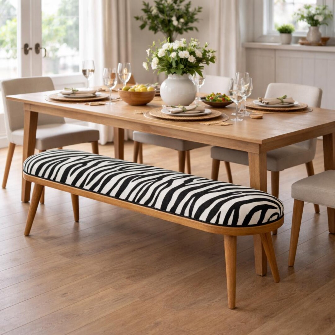 Zebra Storage Racks Zebra Storage Set, Ottoman Bench, Storage Chest, Vegan Leather Box, Toy ...