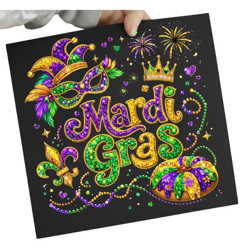 JBINNG Mardi Gras Lot de 12 colliers de perles rondes métalliques en or, vert, violet, assortis, accessoires pour événements et fêtes, 81,3 cm, 6 mm