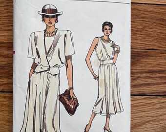 Vintage Vogue 9322 Sewing Pattern: Dress Jacket (Sizes 12-14-16)