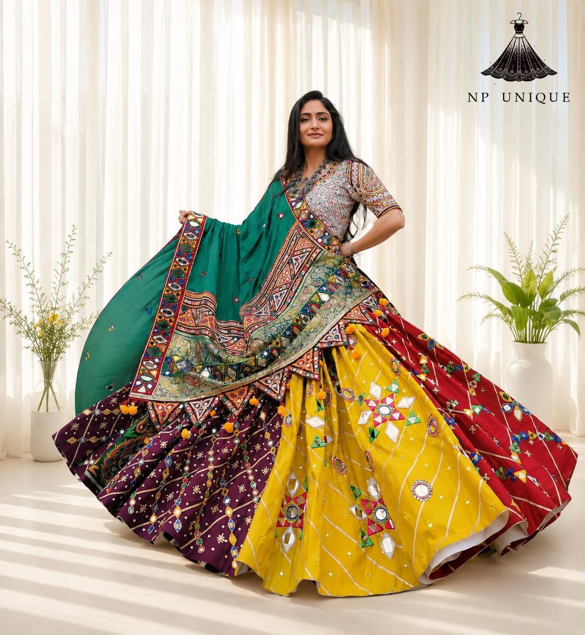 Gujarati Dress - Etsy