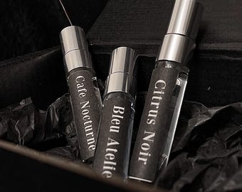 Chapelle Noir 3-delat herrparfymset Discovery: Lyxig Cologne-kollektion