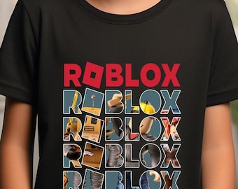 Roblox Gamer T-Shirt, Youth Video Game Tee, Boys Girls Birthday Shirt