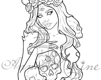 Wedding Bells Coloring Printable Page Coloring Book Grey Etsy