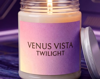 Vela Cósmica de Ciencia Ficción - Regalo del Planeta Venus - Decoración del Espacio Exterior