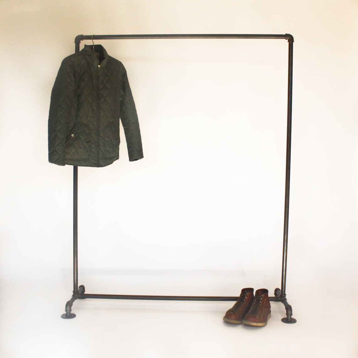 Industrial Clothing Rack Etsy