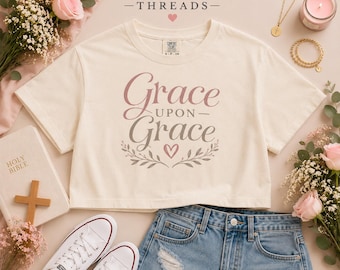 "Gracegrace-Shirt kastenartiger Abschlag"