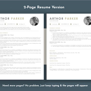 resume and cover letter design template in word