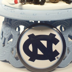 COLLEGE BASKETBALL Tar North Carolina Funny Wedding Cake Topper Sports Groom's Cake image 4