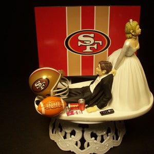 San Francisco 49ers Football Cake Topper Decoration Party Supplies 