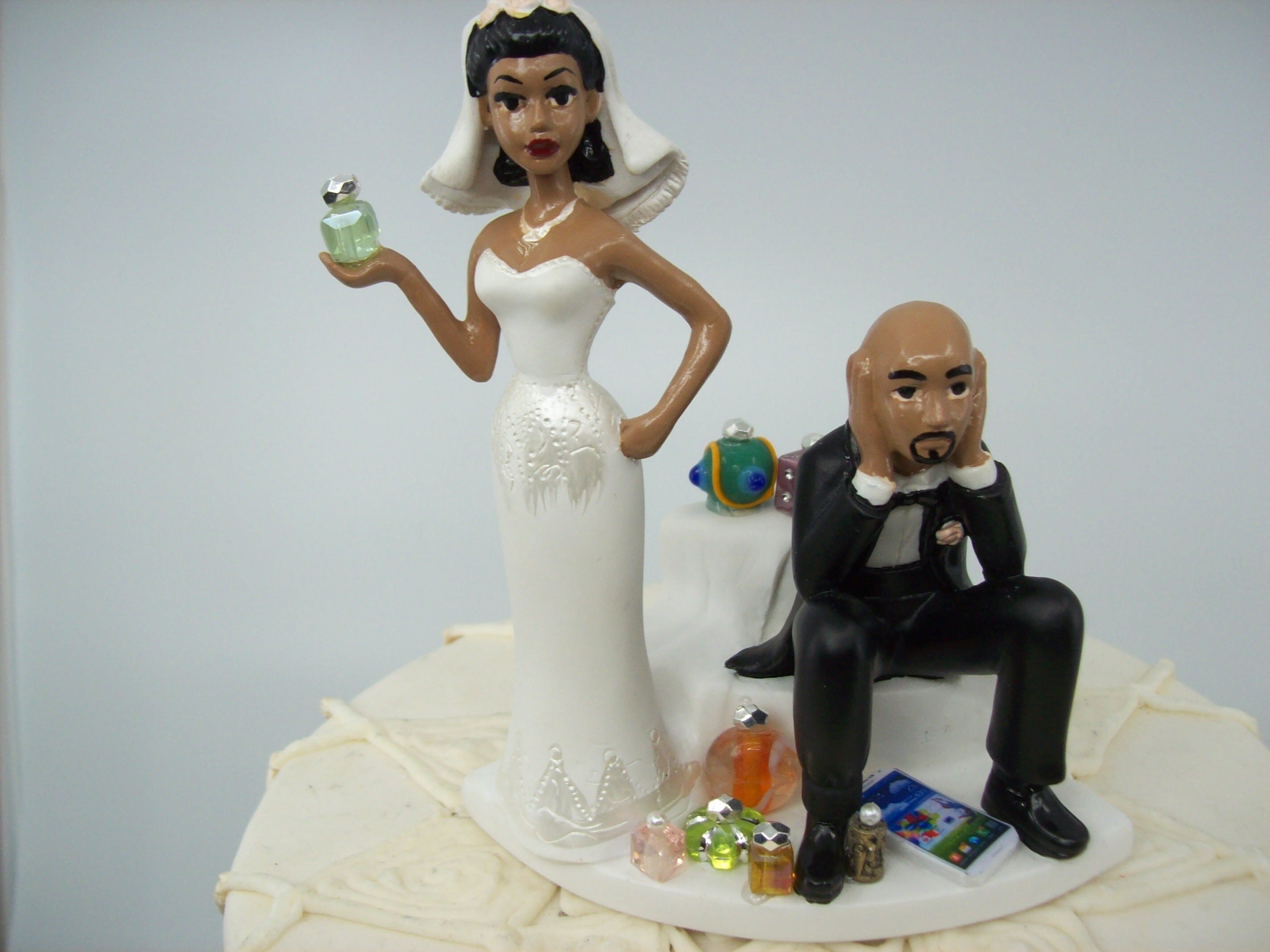 Paper & Party Supplies Funny Wedding Cake Topper for Mechanics AUTO