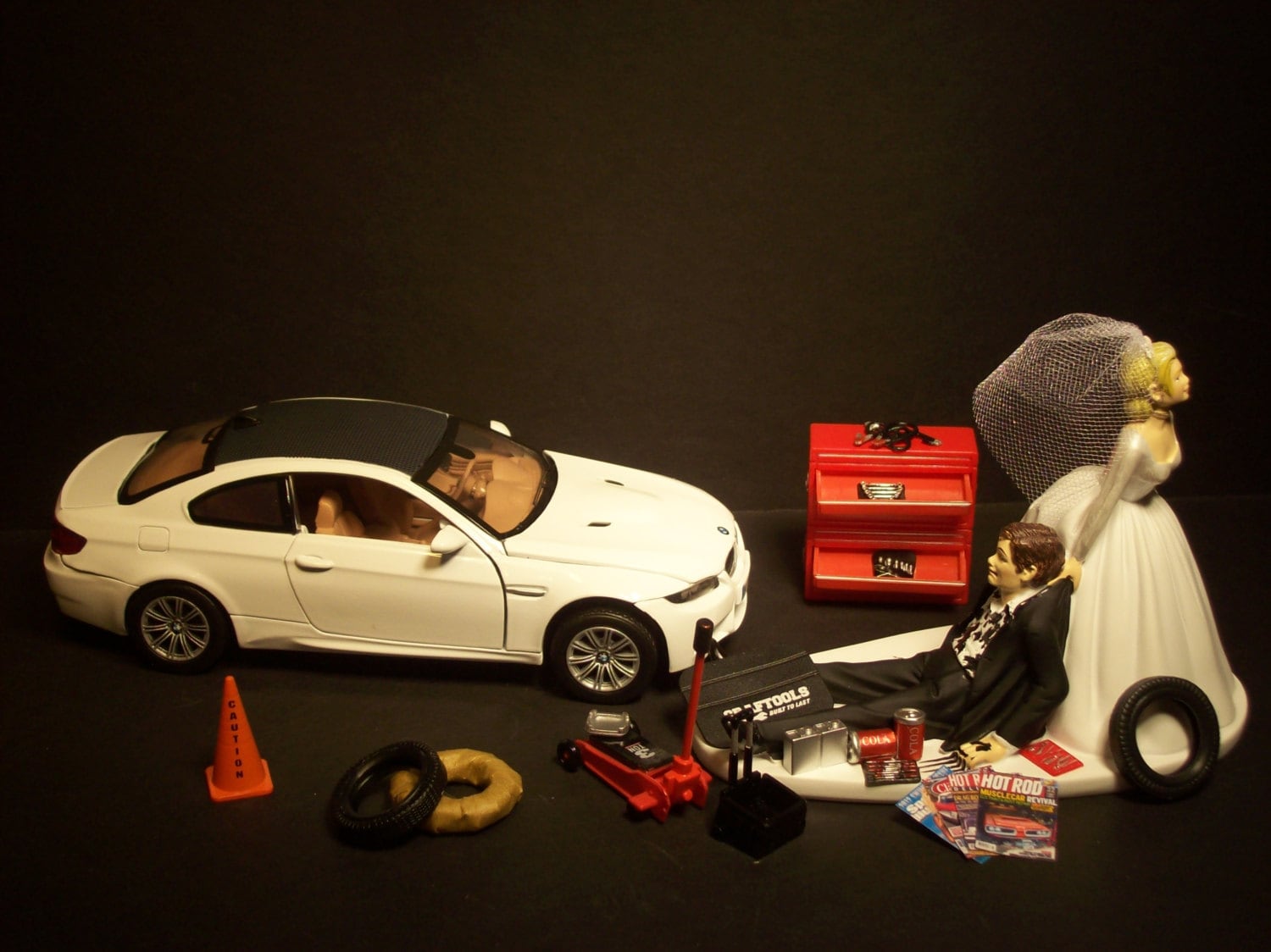 Auto Mechanic Bride Groom Bmw Series 3 M3 Wedding Cake Etsy