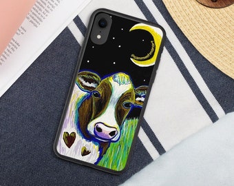 Night Moo Eco-Friendly Biodegradable iPhone case (100% made from plants!)