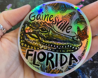 Gainesville, Florida vinyl sticker