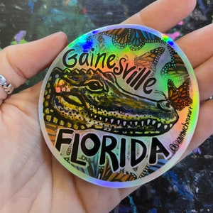Gainesville, Florida vinyl sticker