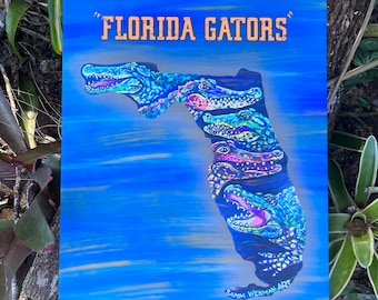 Florida Gators canvas art print