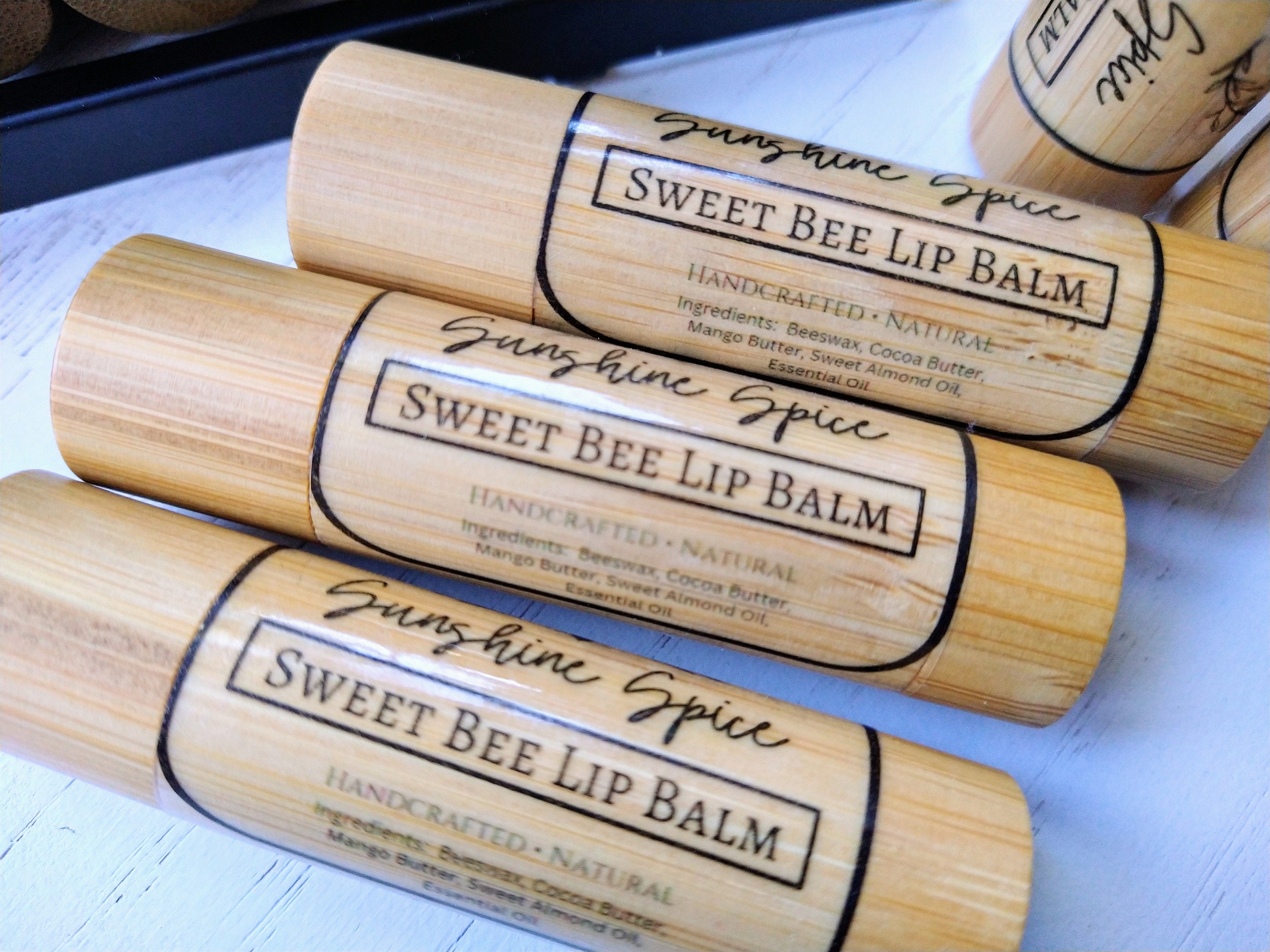 Sweet Bee Lip Balm Gift Set of 3
