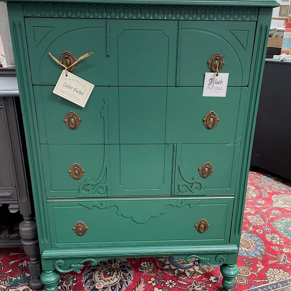Green Dresser Etsy