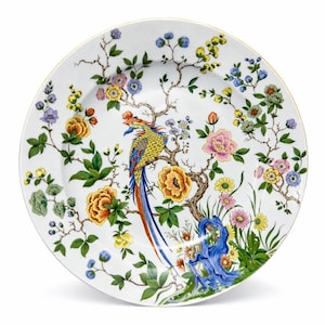 Kaiser Germany Porcelain Wall Plate Bird | Vintage Decorative Plate | Large Wall Decor