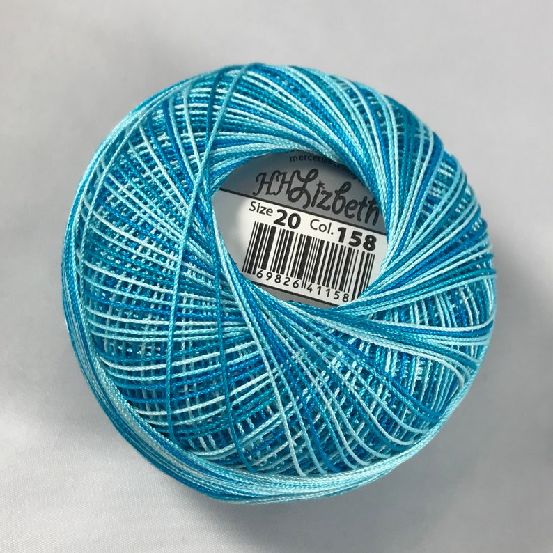 601 Your Choice Snowman 5 Pack 604 and 658 Lizbeth Tatting Thread Color# 158 Size 20 or 40 FULL SPOOLS 183