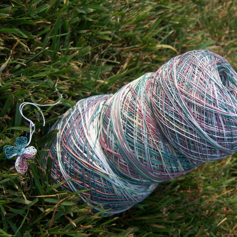 HDT Into the Woods Your Choice of Length Size 20 Hand Dyed Lizbeth Tatting Thread